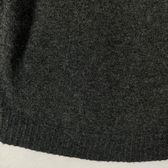 J.Crew Womens Wool/Alpaca Blend Turtleneck Gray Sweater Sz M Minimalist Cottage - Picture 4 of 6